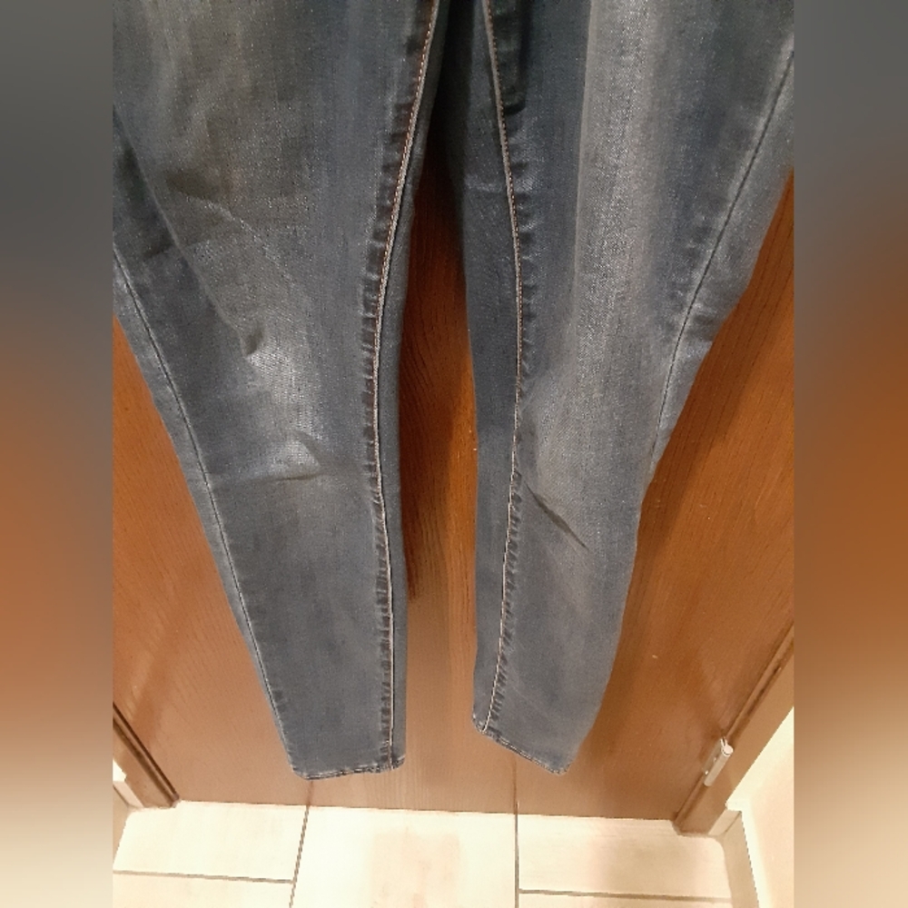 Articles OF Society Women's Skinny Jeans Blue Denim Elastic Waist Size 25 - Picture 3 of 7